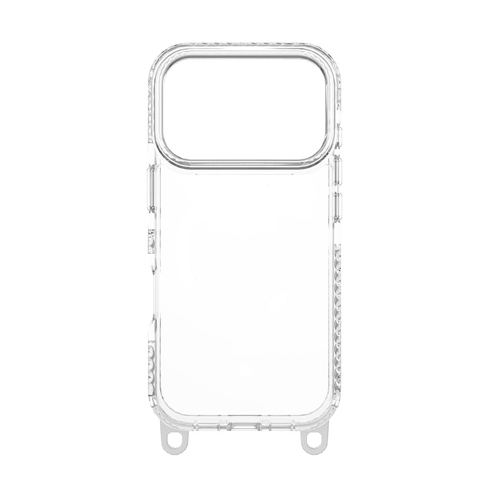 Red Monster Gassan M with Strap iPhone 17 Pro White