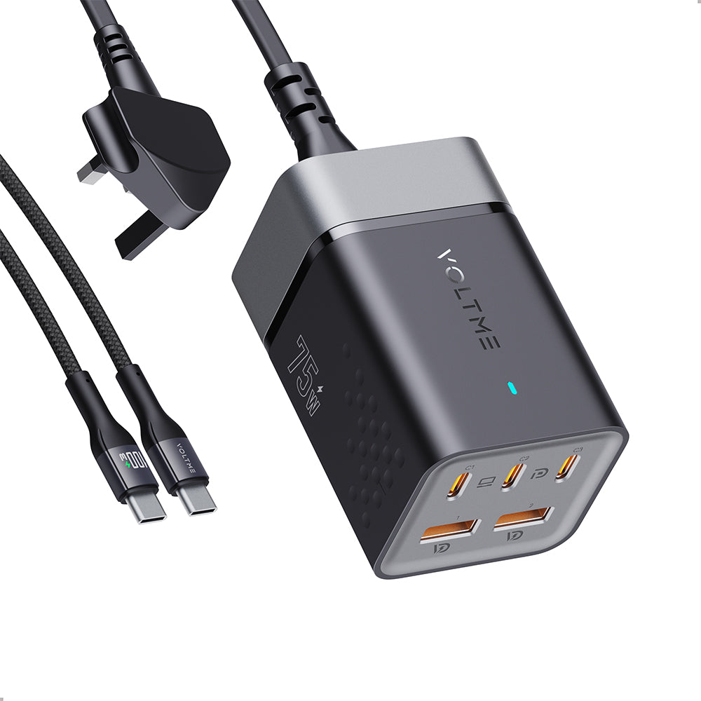 Voltme Vito 75 Extravel 75W 2A3C Travel Adapter