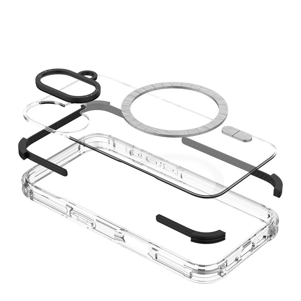Birf iPhone 16 Pro GreenGuard Armour Black Case