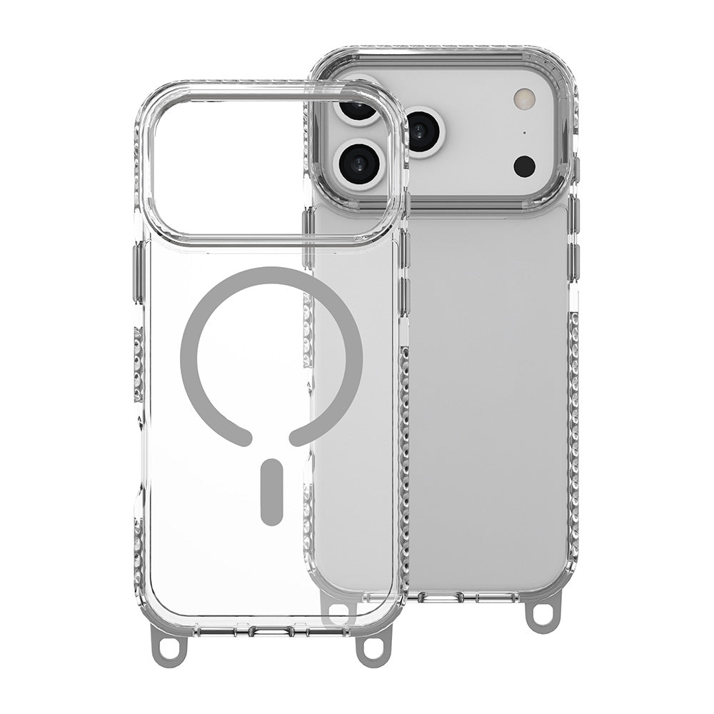 Red Monster Gassan M with Strap iPhone 17 Pro Max Grey