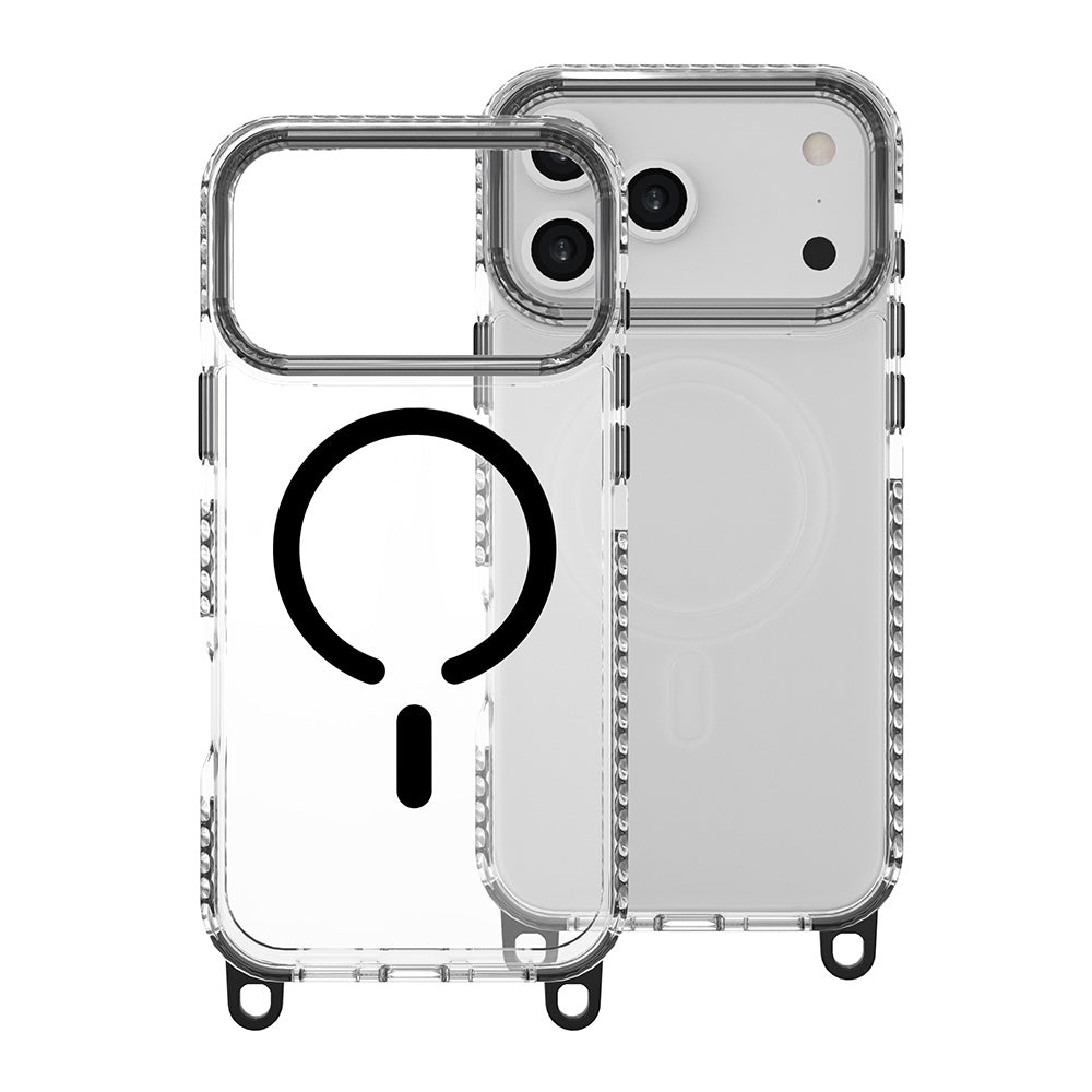 Red Monster Gassan M with Strap iPhone 17 Pro Max Black