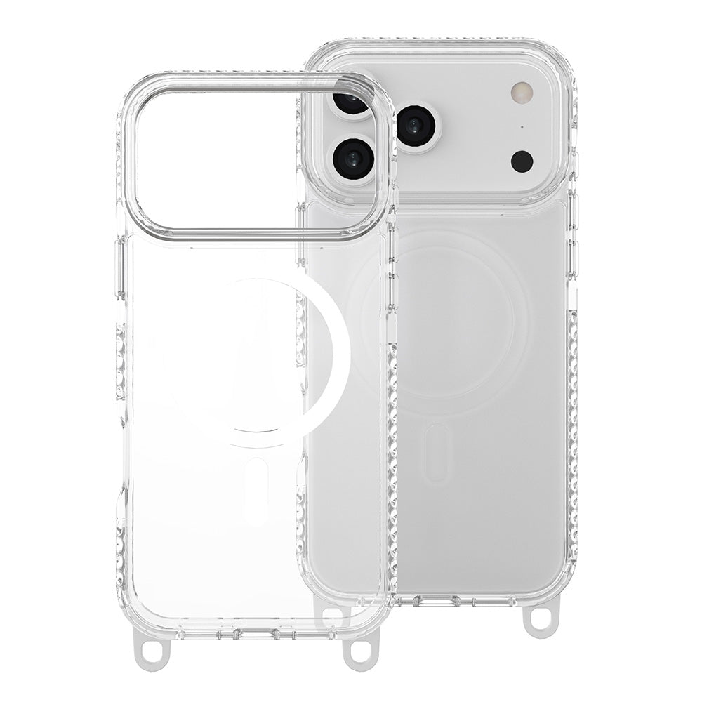 Red Monster Gassan M with Strap iPhone 17 Pro Max White