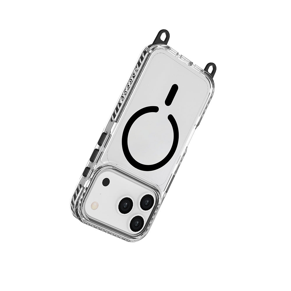 Red Monster Gassan M with Strap iPhone 17 Pro Black