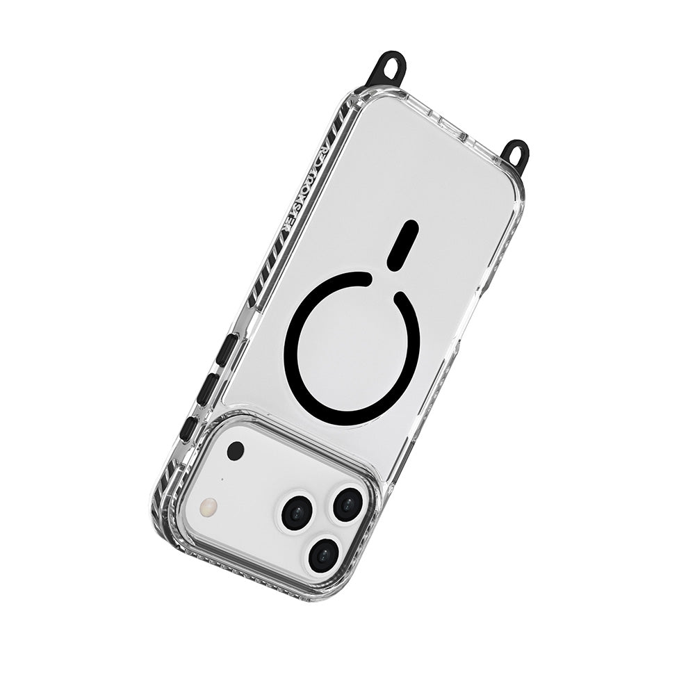 Red Monster Gassan M with Strap iPhone 17 Pro Max Black