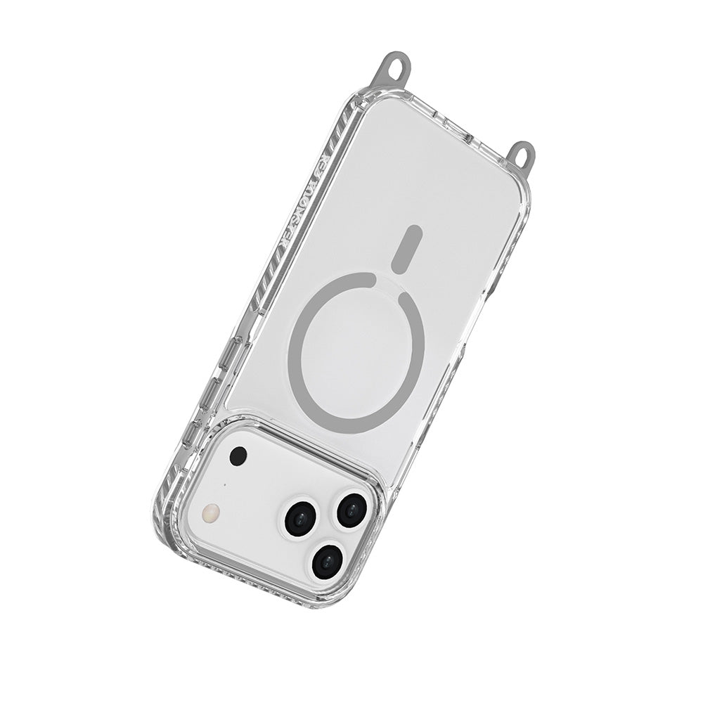 Red Monster Gassan M with Strap iPhone 17 Pro Max Grey