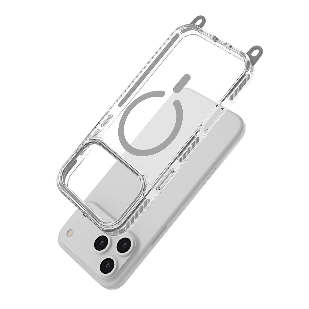 Red Monster Gassan M with Strap iPhone 17 Pro Max Grey