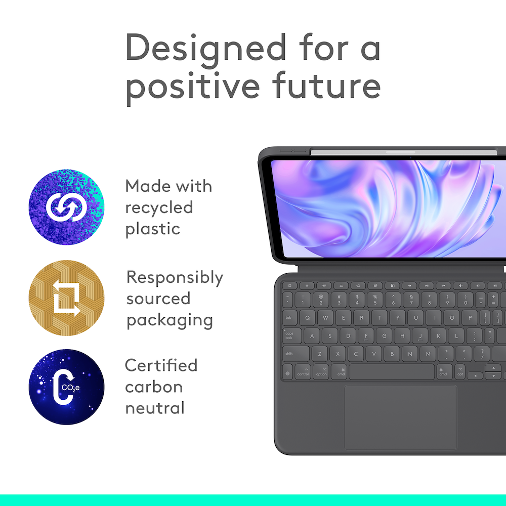 Logitech Combo Touch For iPad Pro 11-inch (M4) - Sand