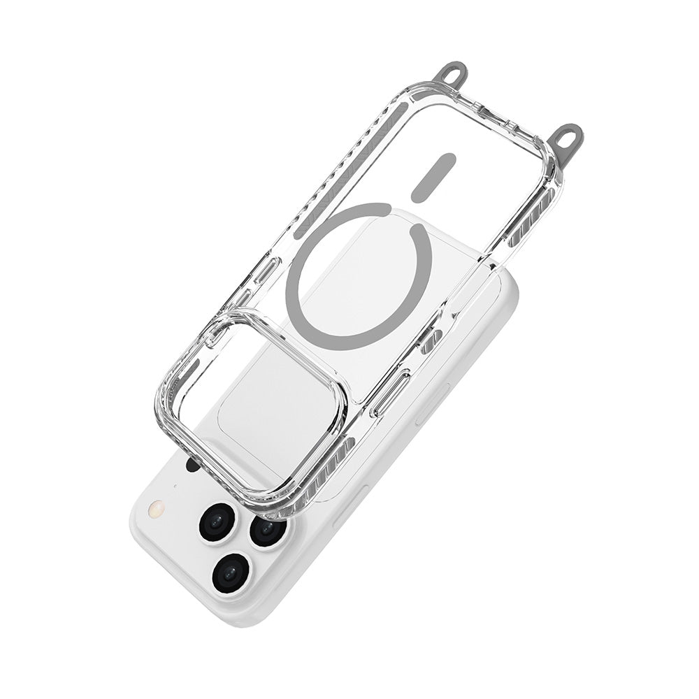 Red Monster Gassan M with Strap iPhone 17 Pro Grey