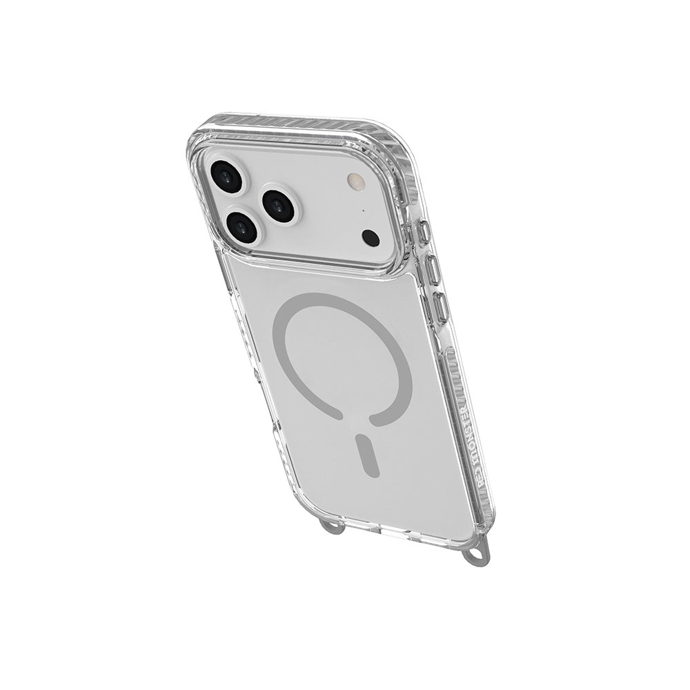 Red Monster Gassan M with Strap iPhone 17 Pro Max Grey