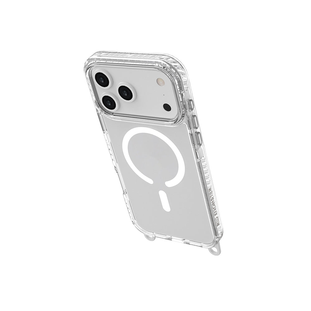 Red Monster Gassan M with Strap iPhone 17 Pro Max White