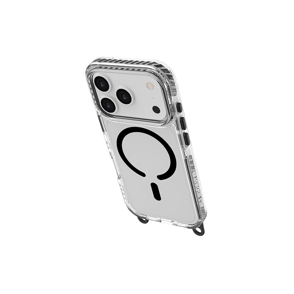 Red Monster Gassan M with Strap iPhone 17 Pro Black