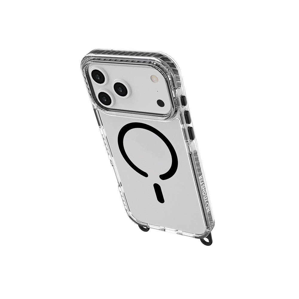 Red Monster Gassan M with Strap iPhone 17 Pro Max Black