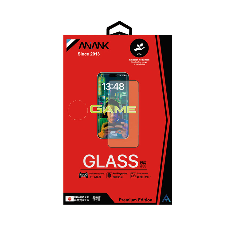 ANANK 2.5D Game Edition Anti-Fingerprint Matte Tempered Glass for iPhone 16 Pro Max