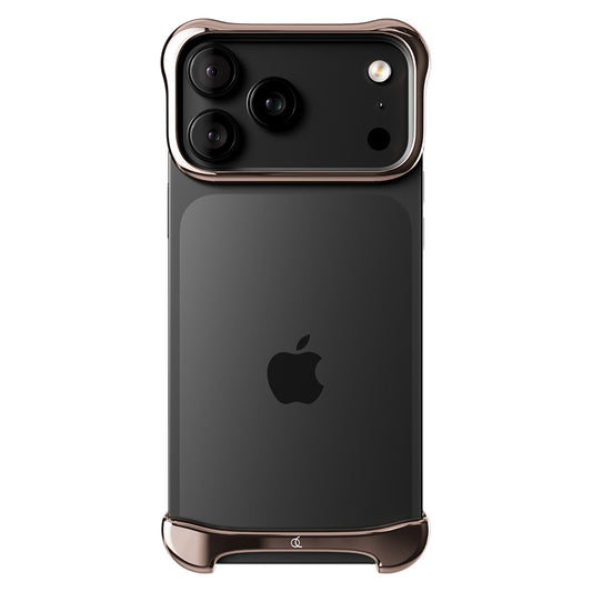 Arc Pulse Aluminum Polished Case iPhone 17 Pro Max - Rose Bronze