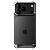 Arc Pulse Aluminum Polished Case iPhone 17 Pro Max - Silver