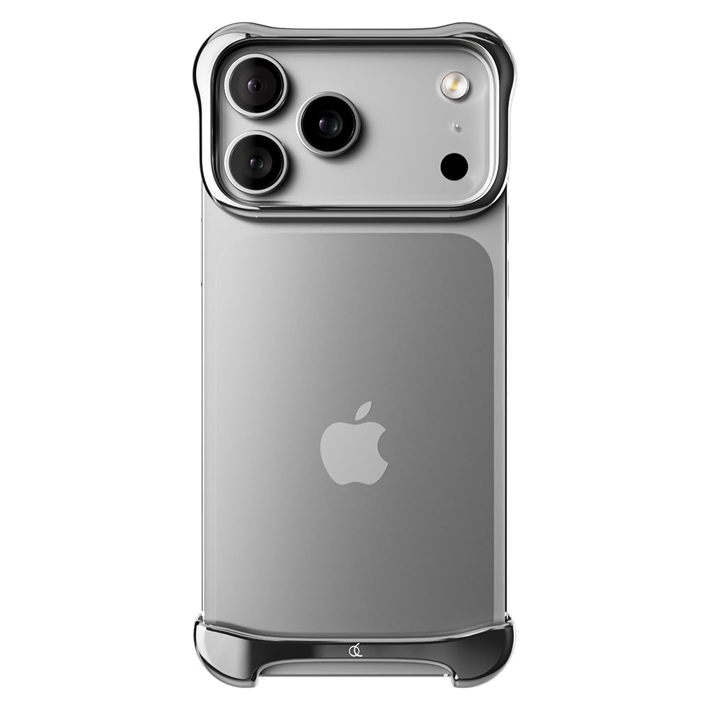 Arc Pulse Aluminum Polished Case iPhone 17 Pro - Silver