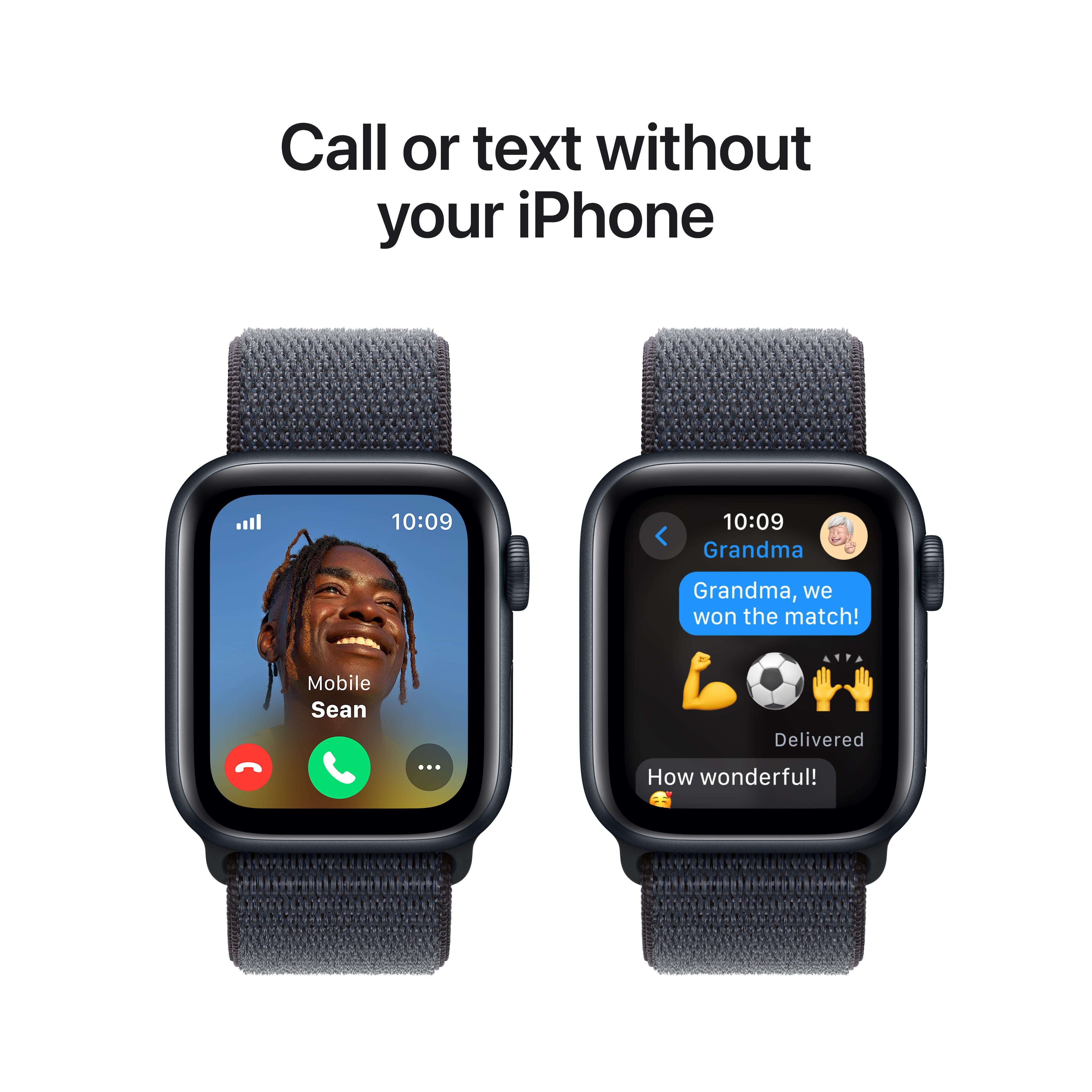 Apple Watch SE GPS Cellular 40mm Midnight Aluminium Case with Ink Sp iStudio Singapore
