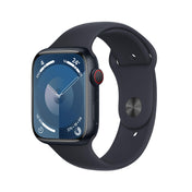 Apple Watch Series 9 GPS + Cellular 45mm Midnight Alum Case w/ Midnight Sport Band - M/L