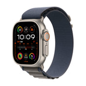 Apple Watch Ultra 2 GPS + Cellular 49mm Titanium Case w/ Blue Alpine Loop - Medium