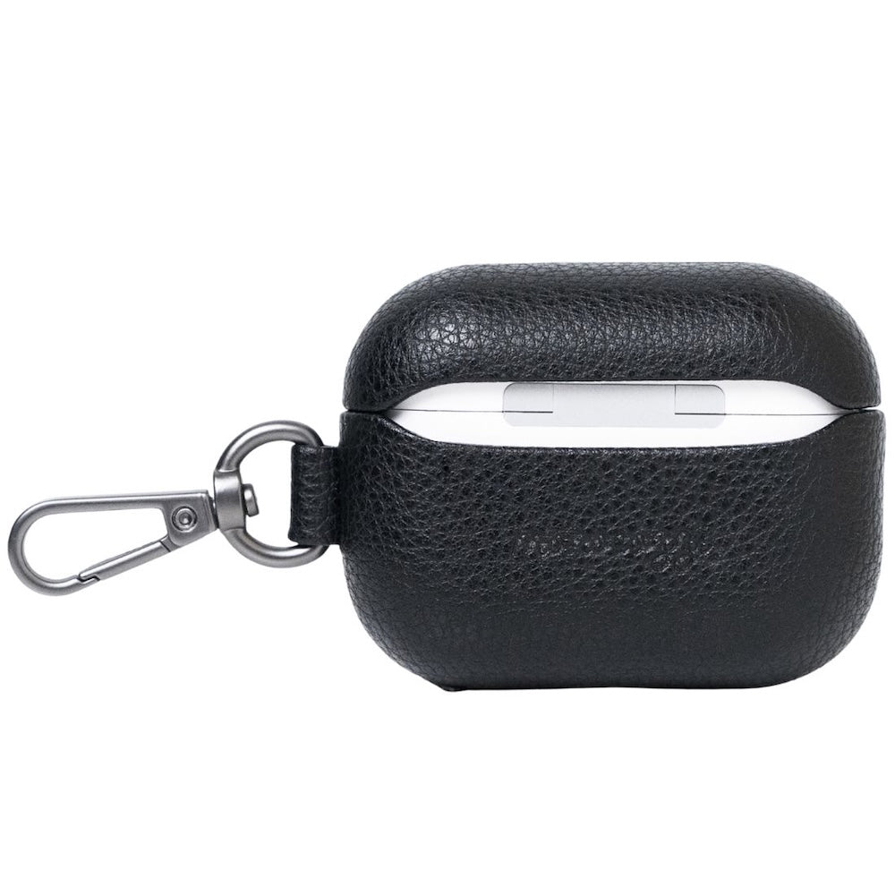 Monocozzi EXQUISITE Premium Pebble Leather Case AirPods Pro 3 Black