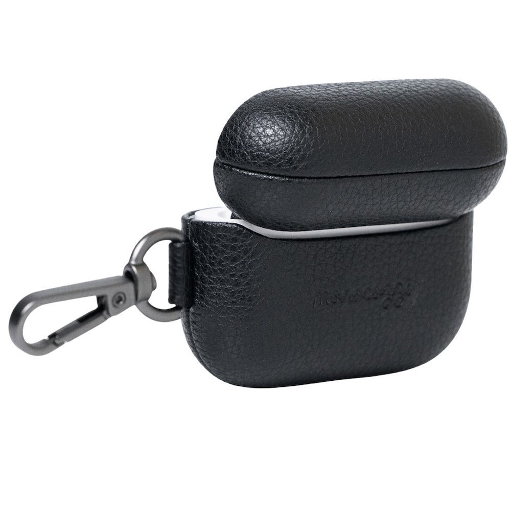 Monocozzi EXQUISITE Premium Pebble Leather Case AirPods Pro 3 Black