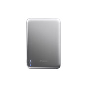 BMX SolidSafe Air 5000mAh Solid-State Qi2 Magnetic Power Bank Silver