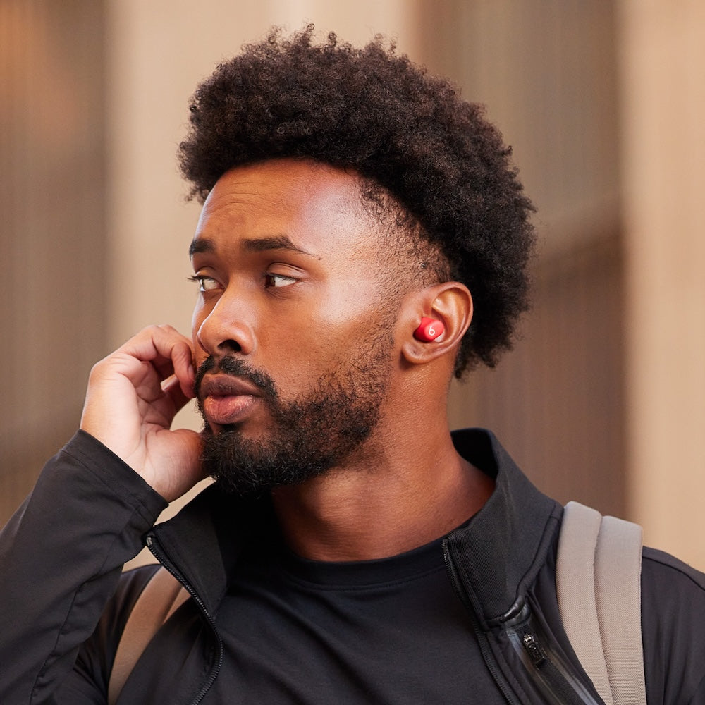 Beats Solo Buds True Wireless Earbuds - Transparent Red