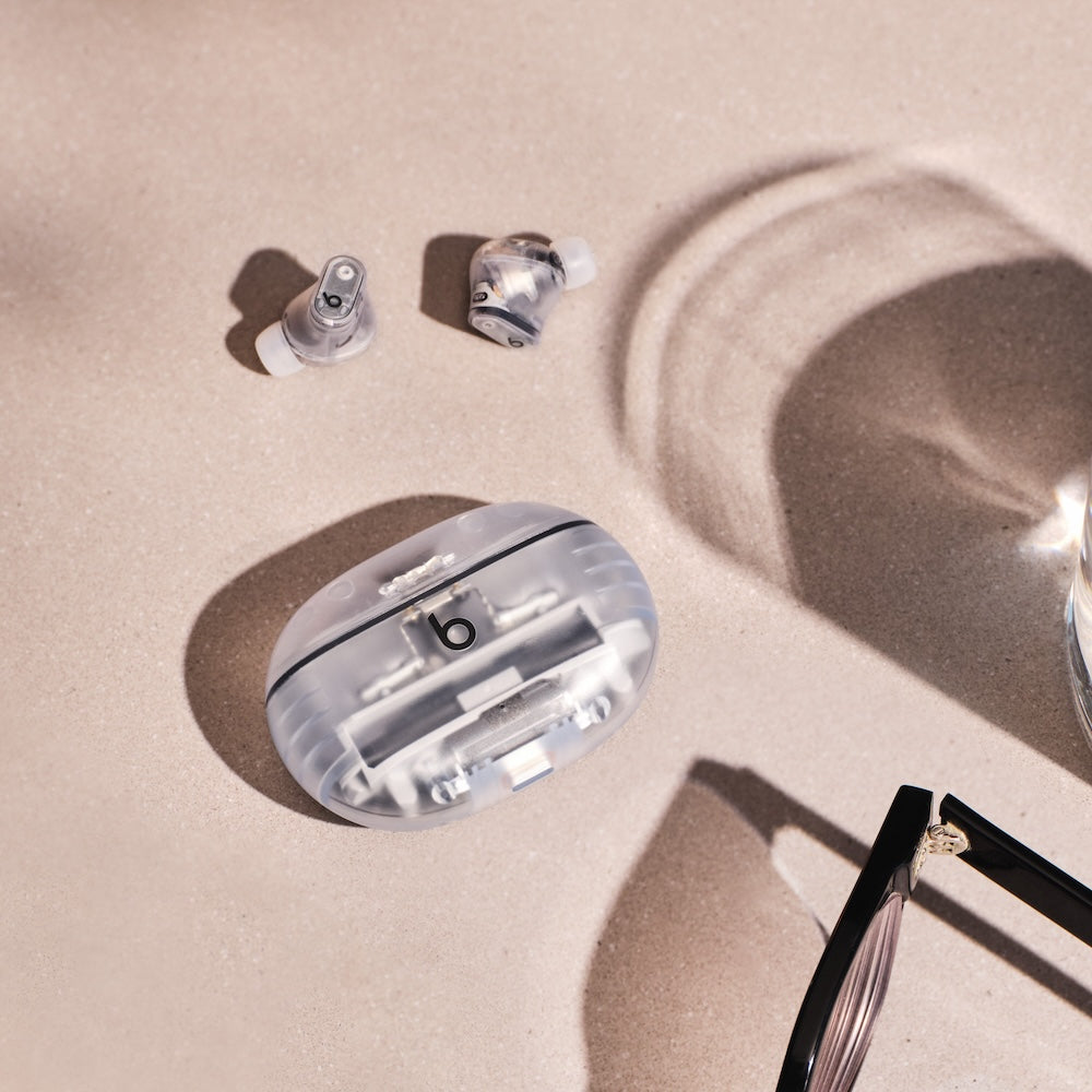 Beats Studio Buds + True Wireless Noise Cancelling Earbuds Transparent