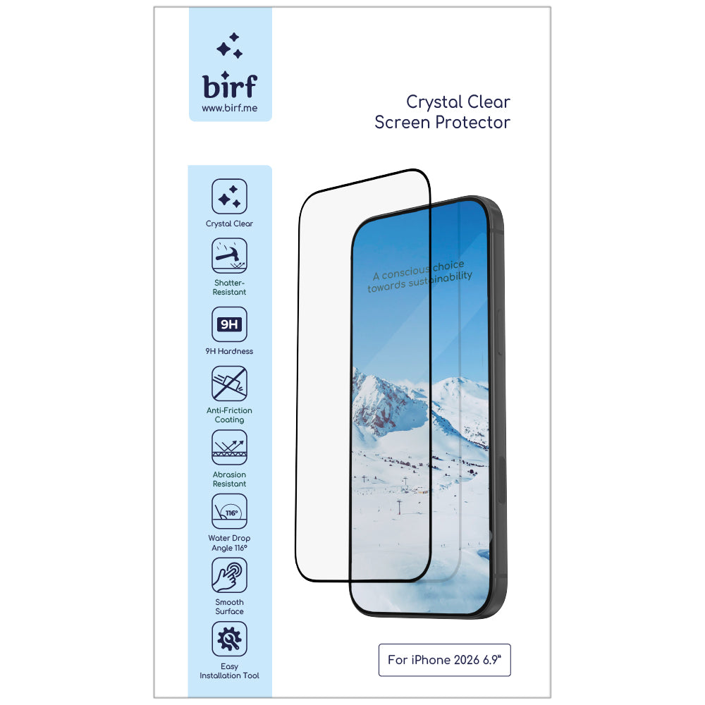Birf Crystal Clear Screen Protector iPhone 18 Pro Max