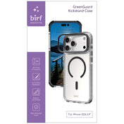 Birf GreenGuard Kickstand Clear Case iPhone 18 Pro Max Black