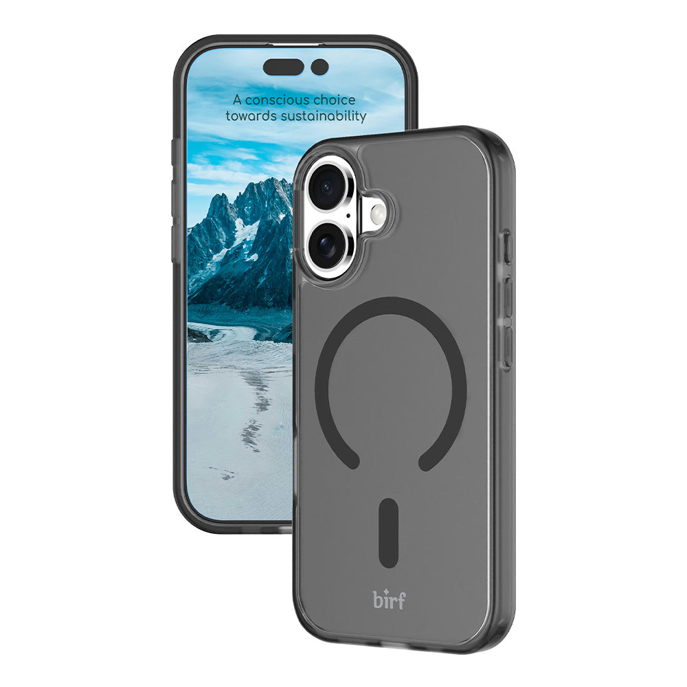 Birf Magsafe EcoGuard Frosted Case for iPhone 17 Black