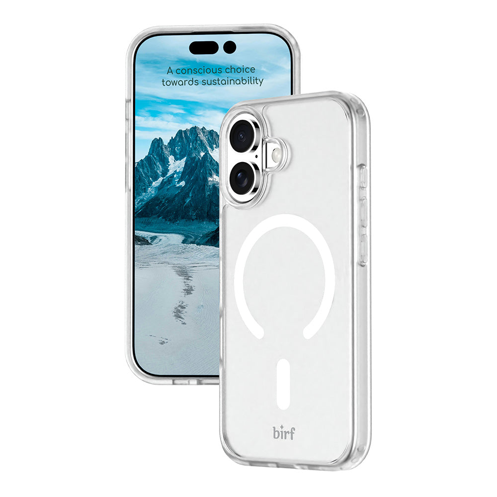 Birf Magsafe EcoGuard Frosted Case for iPhone 17 Clear