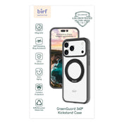 Birf Magsafe GreenGuard 360 Kickstand Case iPhone 17 Pro Max Black