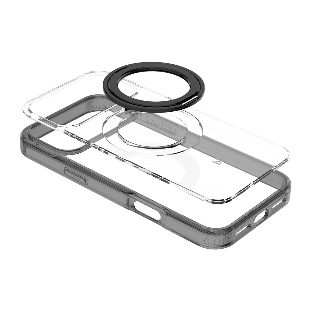 Birf Magsafe GreenGuard 360 Kickstand Case iPhone 17 Pro Max Black