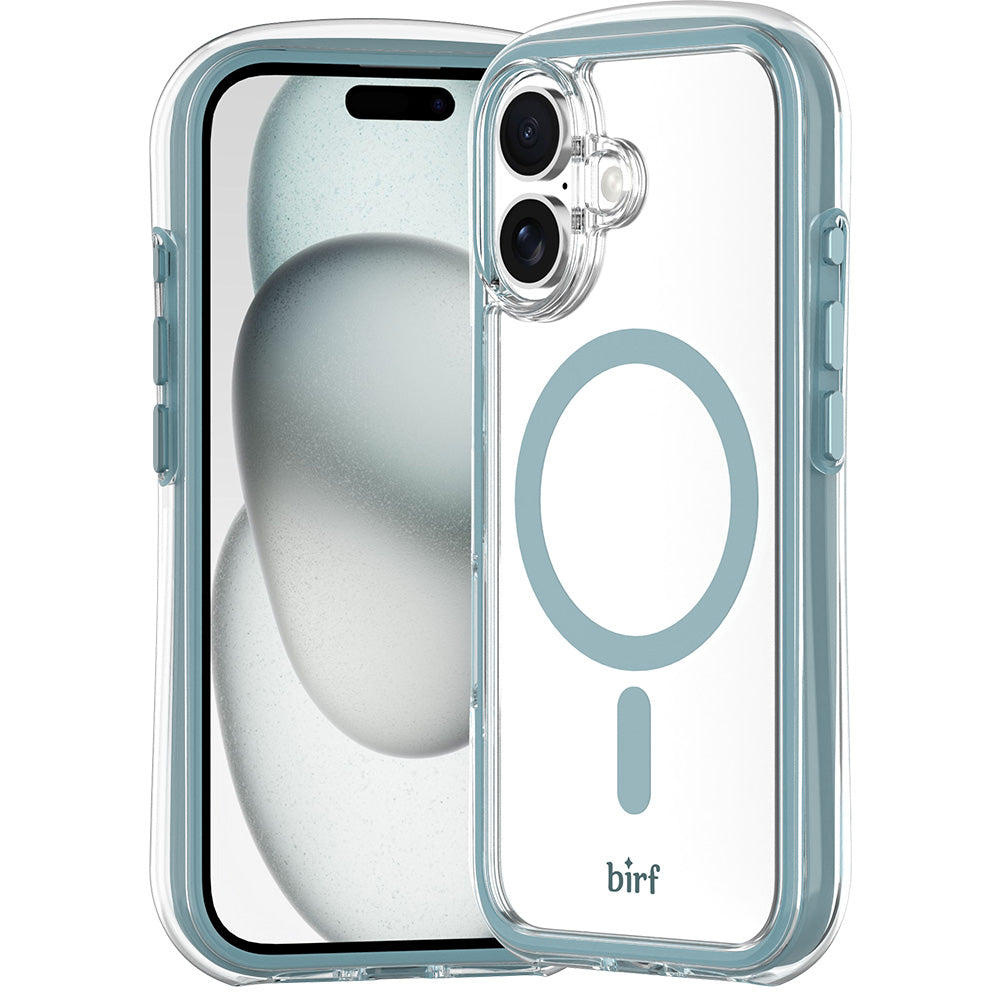 Birf iPhone 16 Plus GreenGuard Airbag Lake Green Case