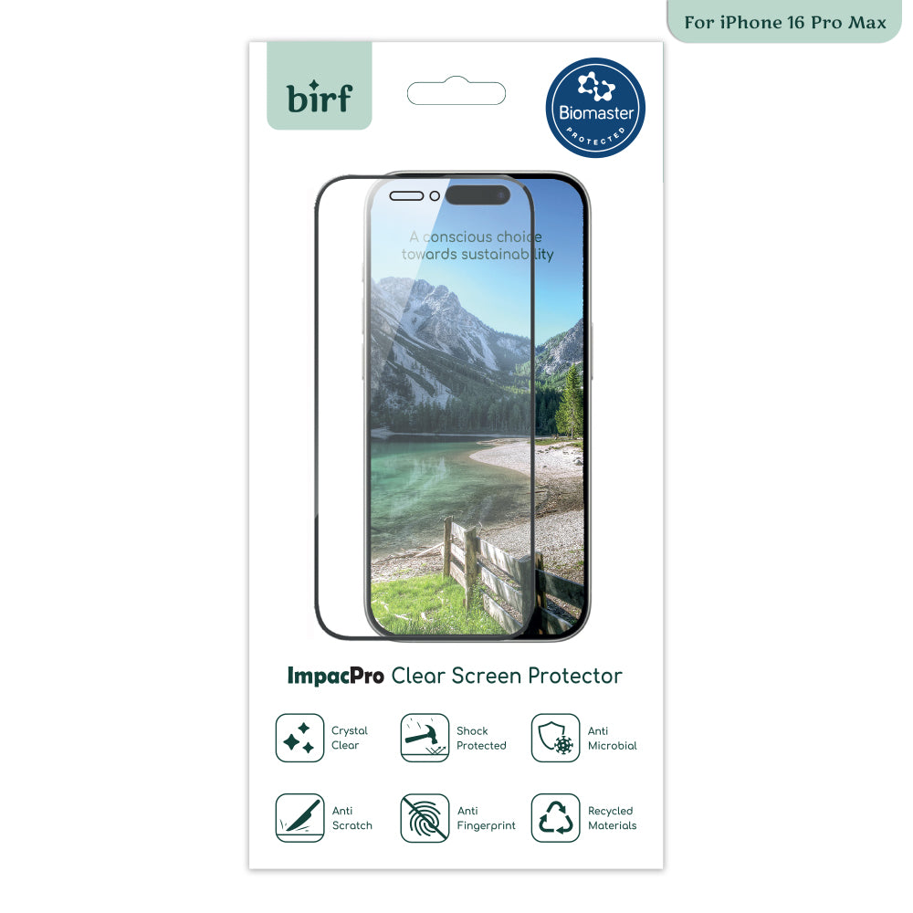 Birf iPhone 16 Pro Max ImpacPro Ultra Clear Screen Protector