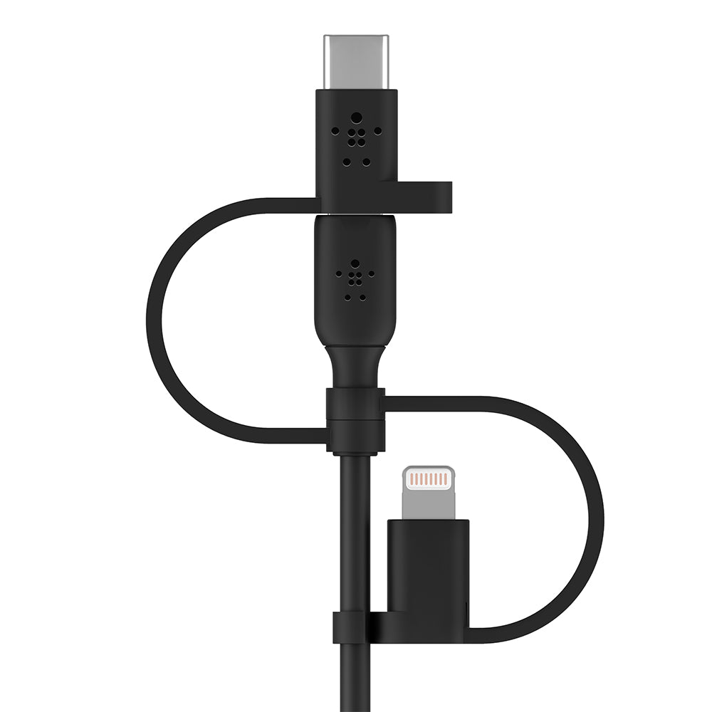 Belkin BoostCharge 3-in-1 Universal Cable 15W 1m Black