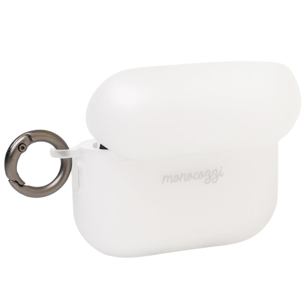 Monocozzi ESSENTIALS Dust Proof Translucent Soft Plastic Case AirPods Pro 3 with Blue Strap