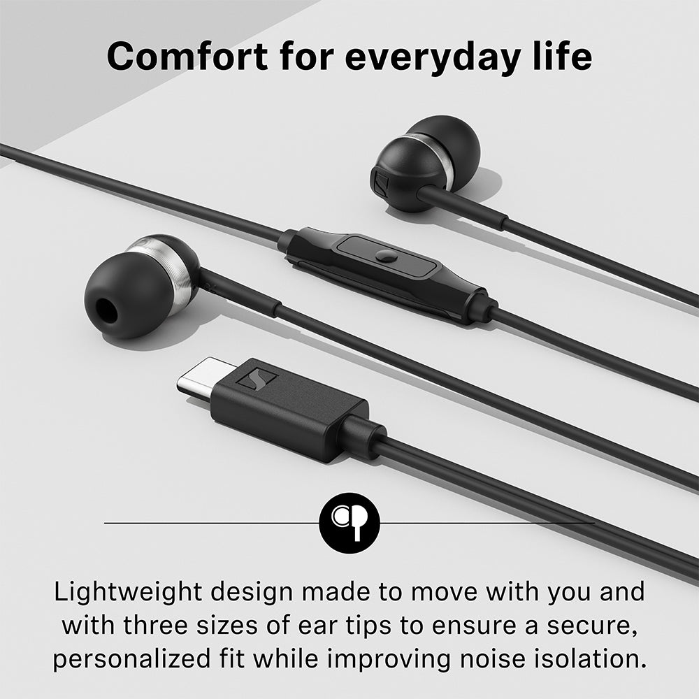 Sennheiser CX 80U TypeC Earphone Black