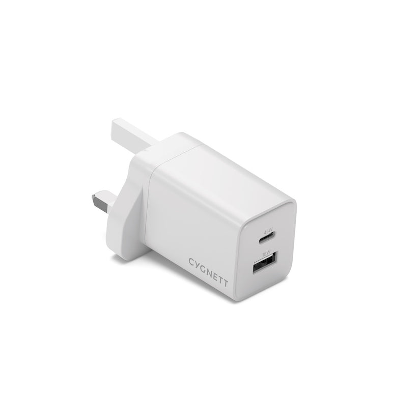 Cygnett PowerPlus 45W GaN USB-C PD Wall Charger – iStudio Singapore