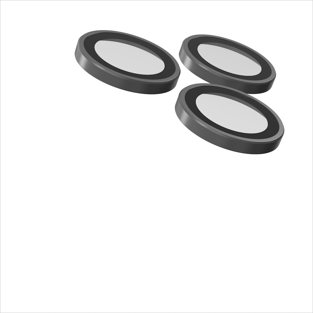 IS-Glass Elite Camera Rings Lens Protector for iPhone 18 Pro/Pro Max Silver