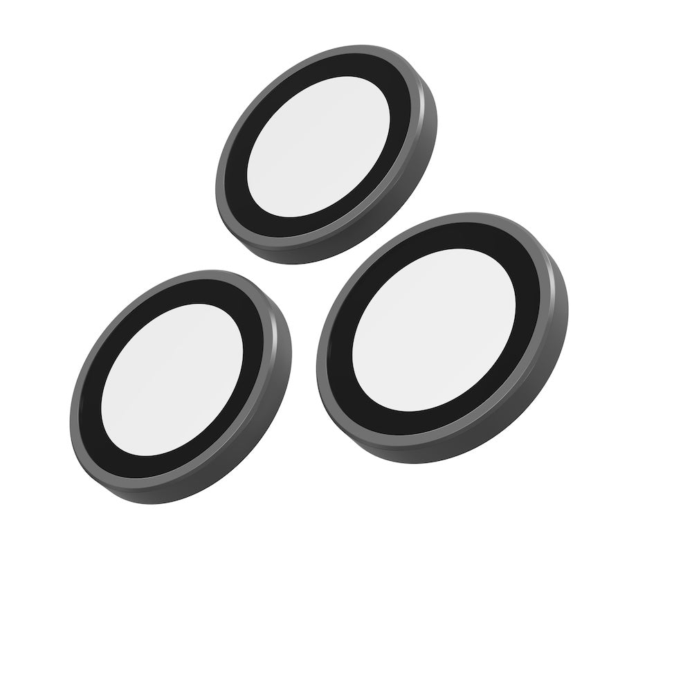 IS-Glass Elite Camera Rings Lens Protector for iPhone 18 Pro/Pro Max Silver