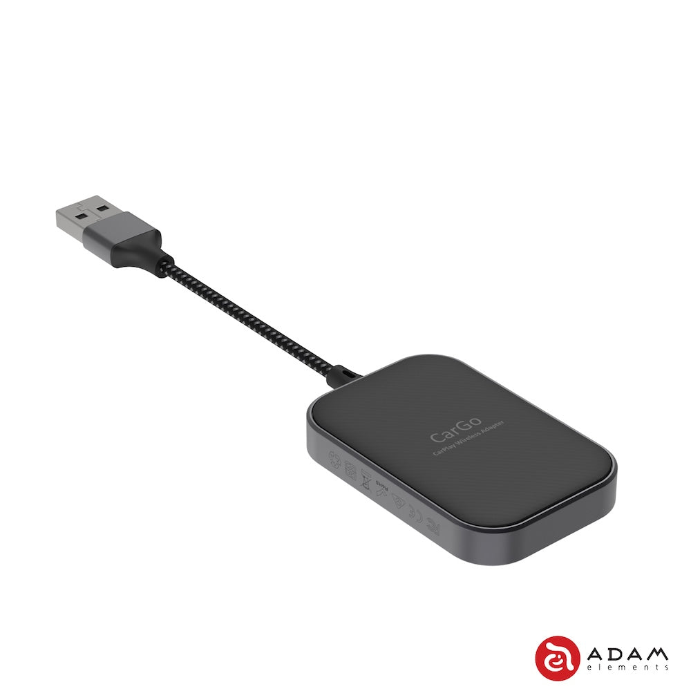 Adam Elements CarGo CarPlay Wireless Adapter - Black