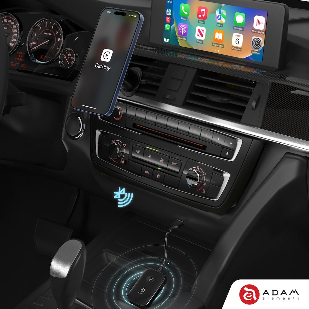 Adam Elements CarGo CarPlay Wireless Adapter - Black
