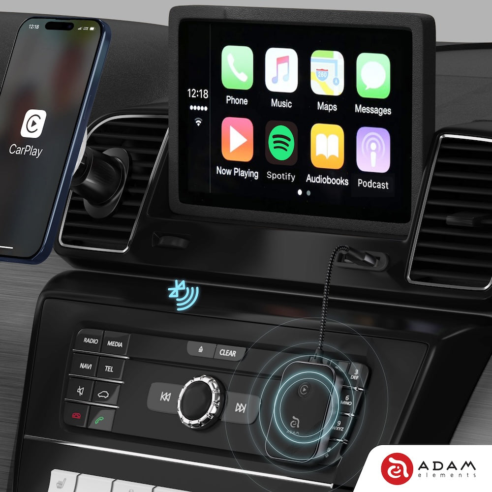 Adam Elements CarGo CarPlay Wireless Adapter - Black