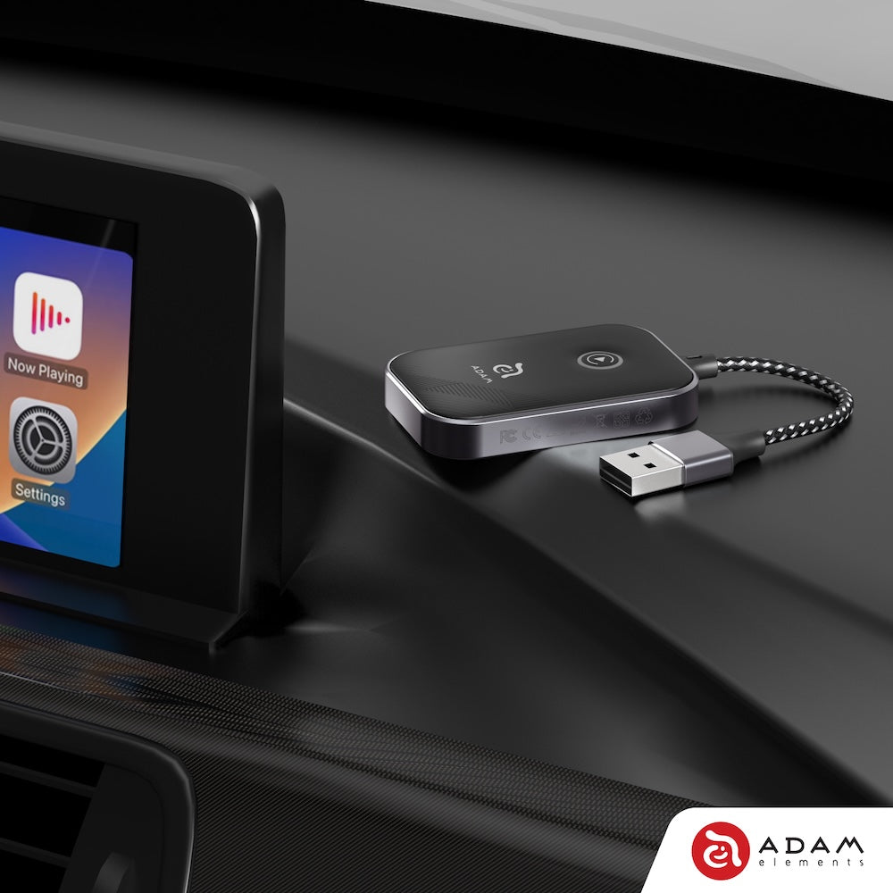 Adam Elements CarGo CarPlay Wireless Adapter - Black