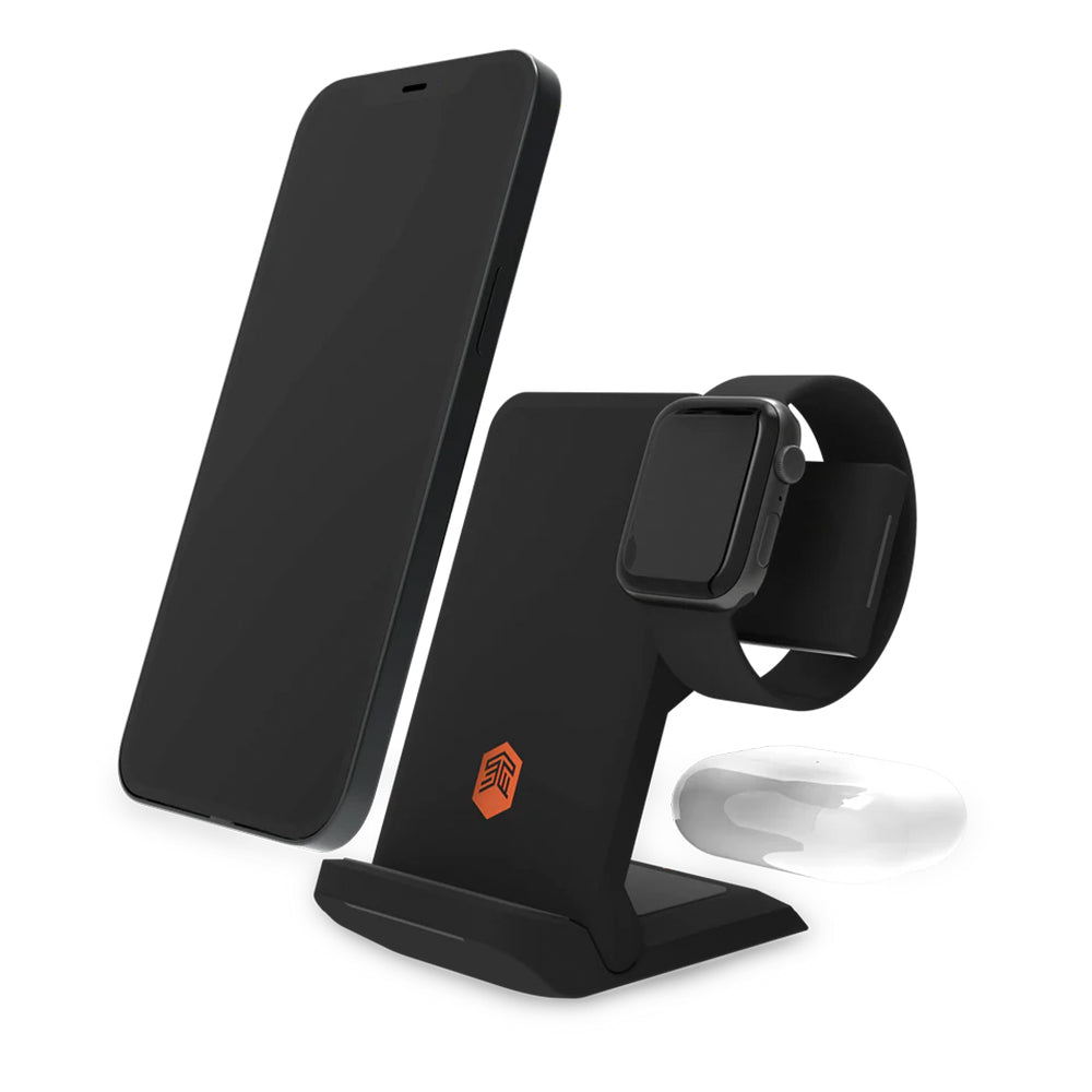 STM ChargeTree Go Portable Wireless Charging Station - Black
