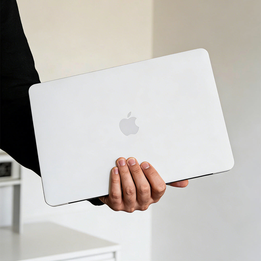 Comma Crystal Matte Hard Case for MacBook Neo - Clear