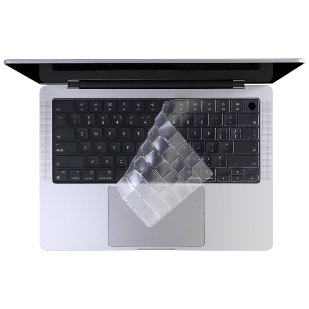 Comma Invisible Keyboard Protector for MacBook Neo - Transparent Black