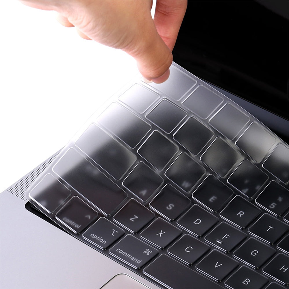 Comma Invisible Keyboard Protector for MacBook Neo - Transparent Black